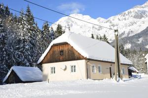 Haus Rosina v zimě