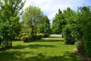 a lawn with trees and bushes in a park at Camping 3 étoiles - Piscine - ccbgaae in Mens +24 photos