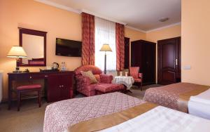 Posteľ alebo postele v izbe v ubytovaní Hotel Adam & Spa
