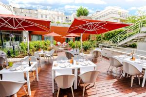 מסעדה או מקום אחר לאכול בו ב-Radisson Blu Hotel, Paris Boulogne