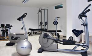 The fitness centre and/or fitness facilities at Hotel Eden