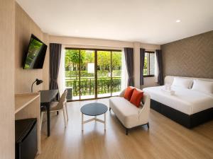 Katil atau katil-katil dalam bilik di SV Hotel