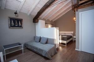 Postel nebo postele na pokoji v ubytování Apartment 50 mq for 3-4 p DomasHome