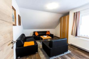 Posezení v ubytování Haus Sandeck