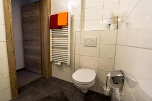 Koupelna v ubytování Haus Sandeck
