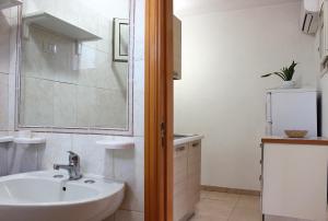 Kylpyhuone majoituspaikassa Villa Marchionna