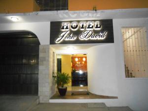 Certifikát, hodnocení, plakát nebo jiný dokument vystavený v ubytování Hotel John David