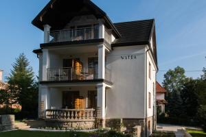 Budynek, w którym mieści się apartament