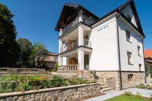 Budynek, w którym mieści się apartament