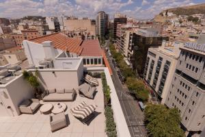 a view of a city from the roof of a building at Líbere Alicante Rambla in Alicante