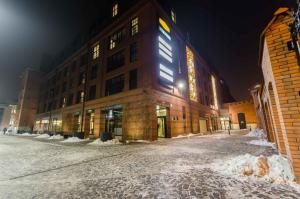 Budynek, w którym mieści się apartament
