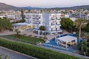 an aerial view of a hotel with a swimming pool at Naiades Hotel by Estia in Kato Gouves