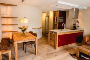 Køkken eller tekøkken på Casa Jacuzzi