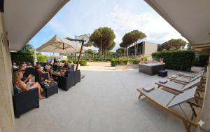 Zona d'estar a Hotel Helios Beach