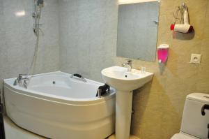 Koupelna v ubytování Hotel Imperial