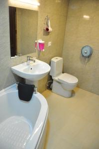 Koupelna v ubytování Hotel Imperial