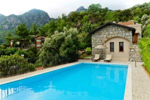 Bazén v ubytování Dionysos Village Hotel Marmaris nebo v jeho okolí