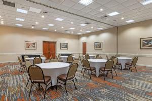 a conference room with tables and chairs in it at Best Western Plus Madison-Huntsville Hotel in Madison +48 photos