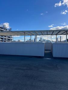 a view from the roof of a building at Edgecliff Lodge Motel in Sydney