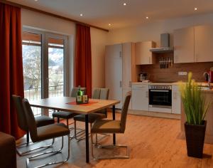 Kuchyň nebo kuchyňský kout v ubytování Apartment Haus am See
