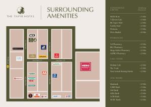 a floor plan of the apartment building at The Tapir Puchong by BYON Premium Suites & Hotels in Puchong +47 photos