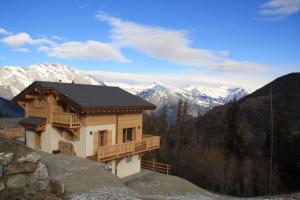 Chalet Grand Roi durante el invierno