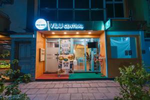 a building with the front door of a wildlife center at Vilu Central in Hulhumale