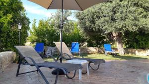 Zahrada ubytování Jaime Villa Cyprus