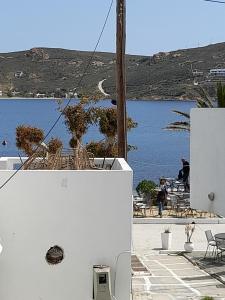 a view of a body of water from a building at Harmony Serifos in Livadi +13 photos