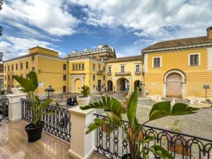 a view from the balcony of a building at Arpi Uno in Foggia