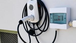 aousands of cords are hooked up to a wall at Rio Preto Hotel in Formosa