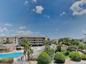 a view of a resort with a swimming pool at Lighthouse Point 3B in Tybee Island