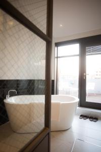Koupelna v ubytování Hotel Gaden
