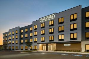 an image of the front of a building at StudioRes by Marriott Columbia Harbison in Columbia