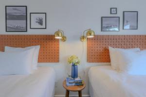 Voodi või voodid majutusasutuse The Moosetide Hotel toas