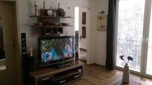 A television and/or entertainment centre at Apartmán Terchová