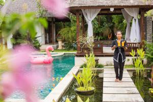 Επισκέπτες που μένουν στο Villa Seriska Satu Sanur