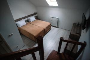 Posteľ alebo postele v izbe v ubytovaní Hotel Praha
