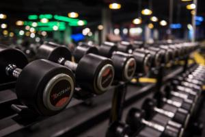 The fitness centre and/or fitness facilities at Delphin BE Grand Resort