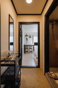 a room with a door leading to a bedroom at 포켓서울 문래점 in Seoul