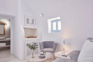 Zona de estar de Cliff Side Suites