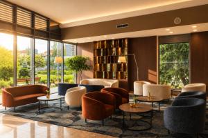אזור ישיבה ב-Wellness Hotel Step - Czech Leading Hotels