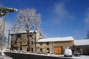 Auberge du Précontent v zimě