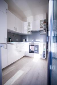 Kuchyňa alebo kuchynka v ubytovaní Haas Apartments