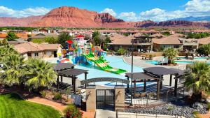an image of a pool with a water park at Adventure Awaits #81 townhouse in Santa Clara +47 photos