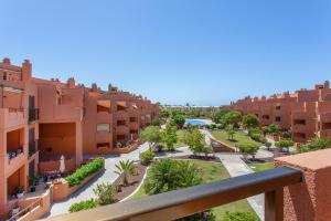 a view from the balcony of a apartment complex at Veras Home in La Tejita