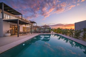 an image of a house with a swimming pool at Mama Rosa Luxury Villas with private pools in Zipárion +83 photos