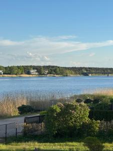 a view of a large body of water at Lielupes Apartments Jurmala in Jūrmala