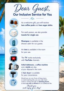 a flyer for a car rental on the beach at Moder Studio Nr15 in Limassol +1 photo