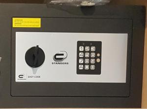 a machine with a remote control on top of it at Seven beaches Palmeral in Punta Cana
